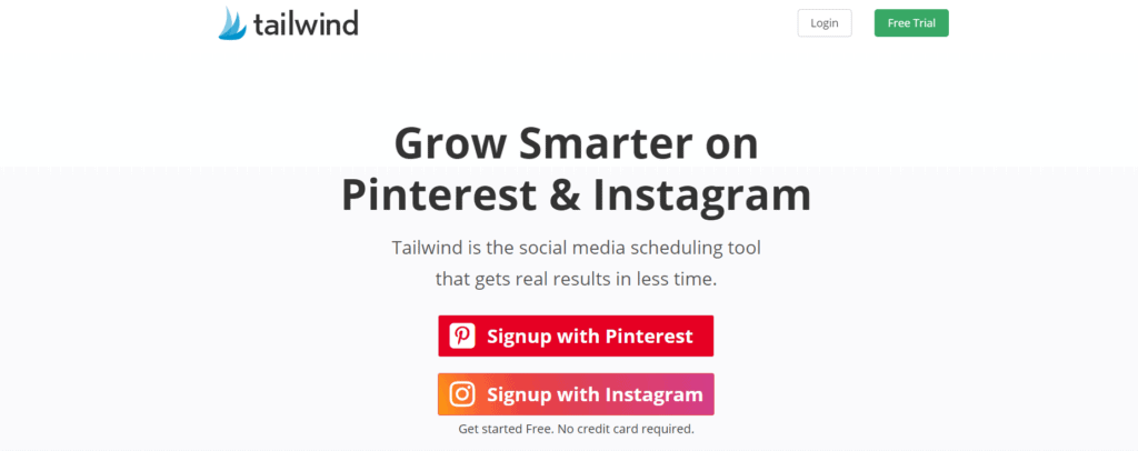 Using Tailwind to grow Pinterest and Instagram