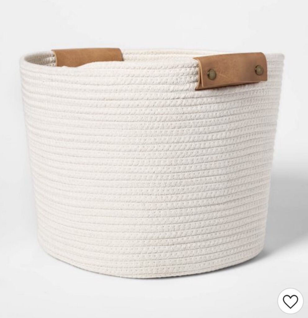 13" Decorative Coiled Rope Basket - Threshold™