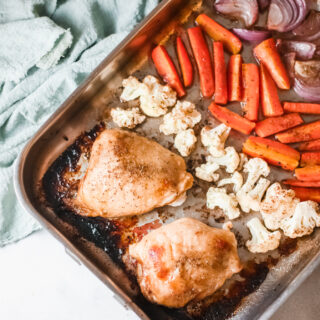 Sheet Pan Balsamic Chicken and Veggies