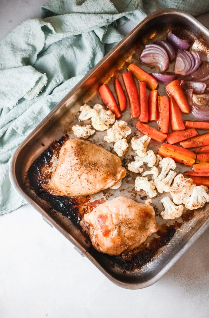 Sheet Pan Balsamic Chicken recipe