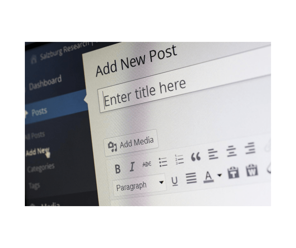 WordPress adding a new posts from How to Start a Blog