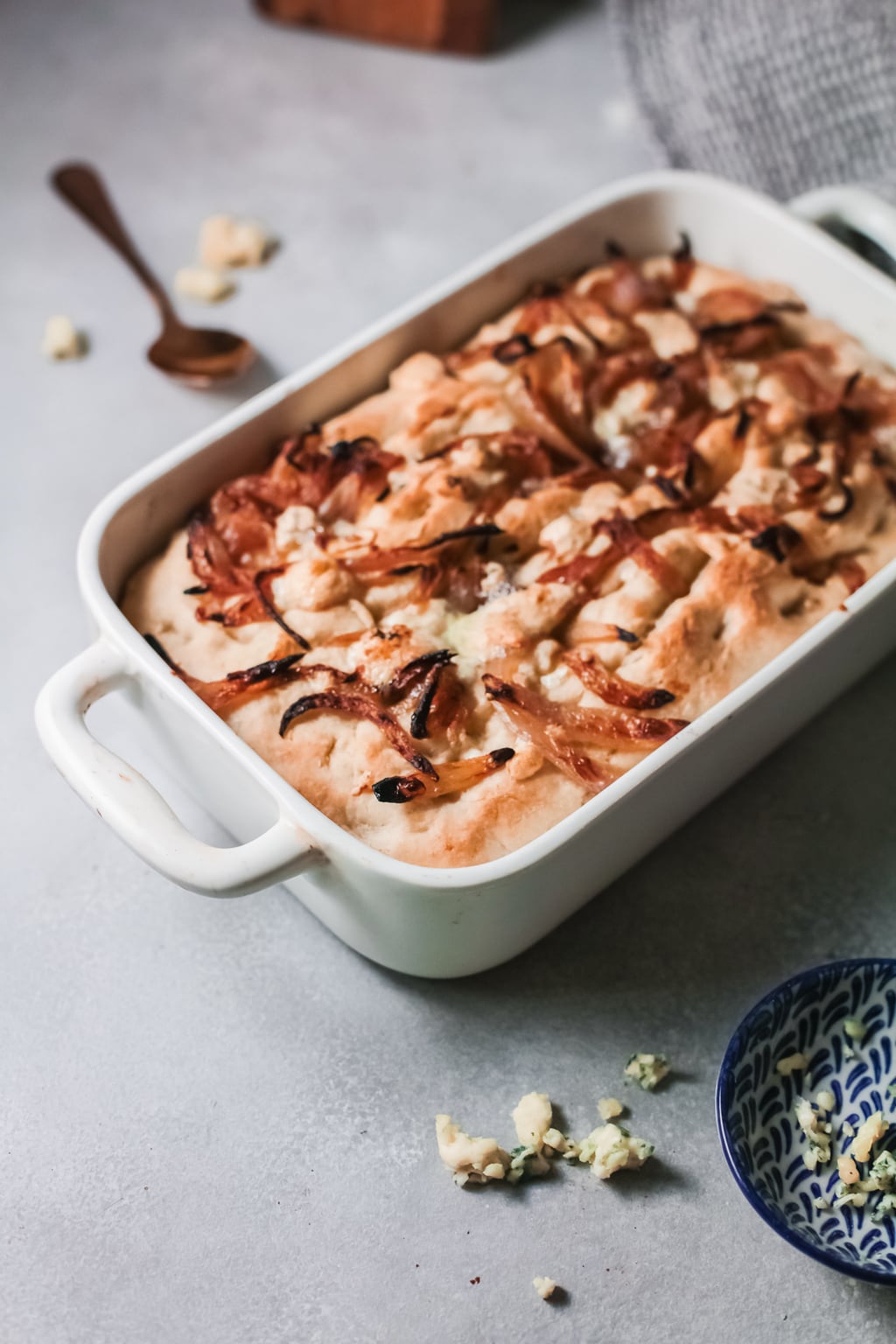 Caramelized Onion Focaccia Bread Recipe