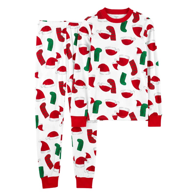 2-Piece Santa 100% Snug Fit Cotton PJs - Carter's