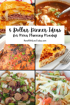 5 Dollar Dinner Ideas for Menu Planning Monday