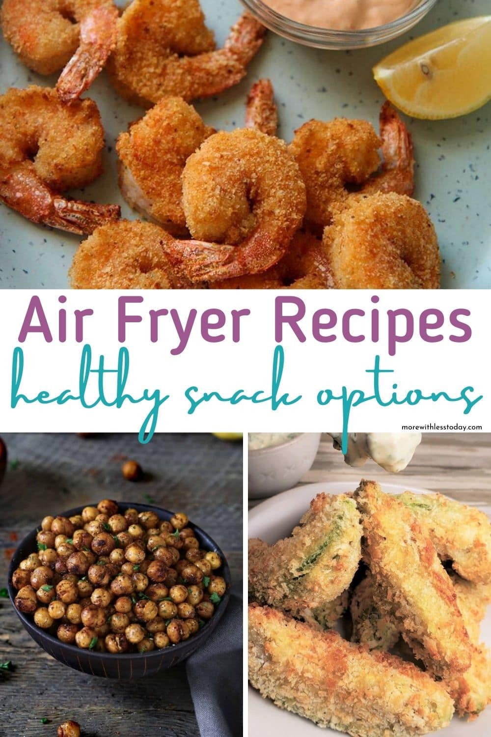 Air Fryer Snack Recipes Healthier Snack Options