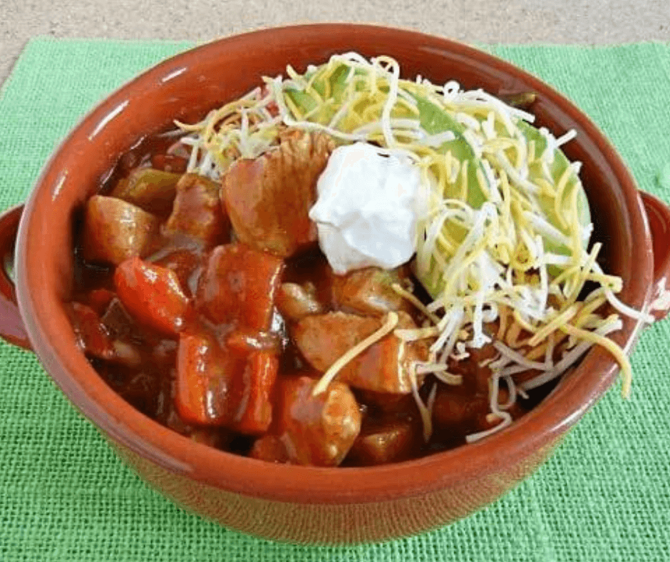 Chicken Fajita Chili