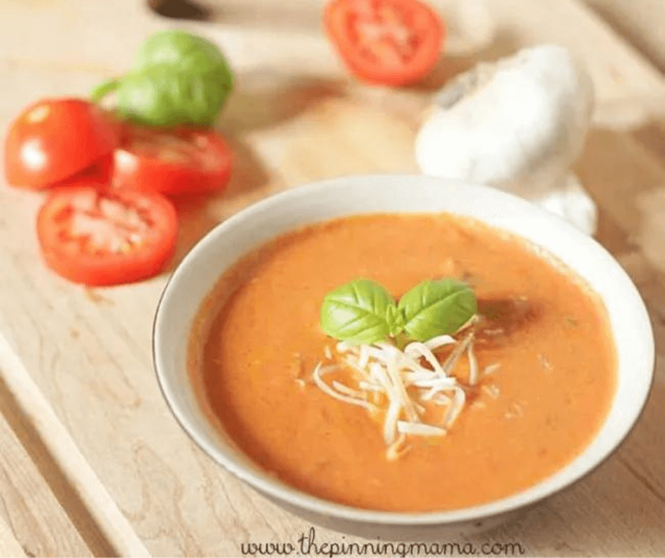 Copycat Panera Creamy Tomato Basil Soup