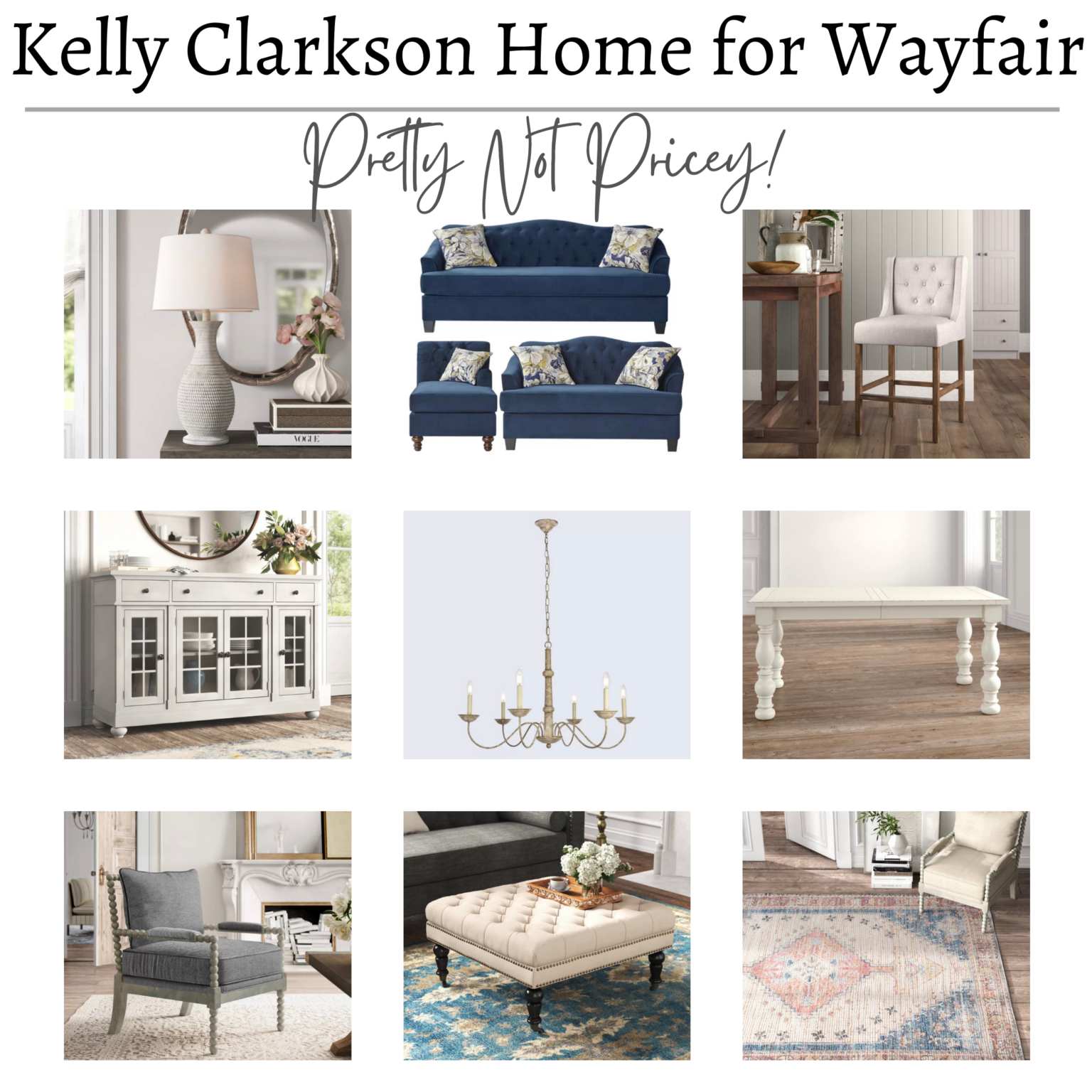 Kelly Clarkson Home for Wayfair See Her Affordable Furniture and