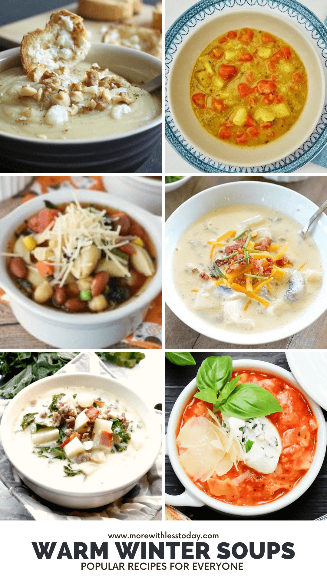 Popular Recipes for Warm Winter Soups - PIN