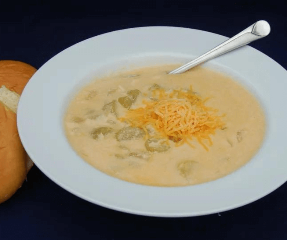 Slow Cooker Buffalo Chicken Soup