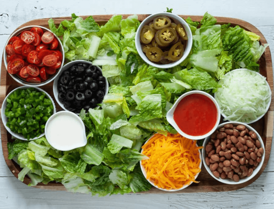 Doritos Taco Salad Board