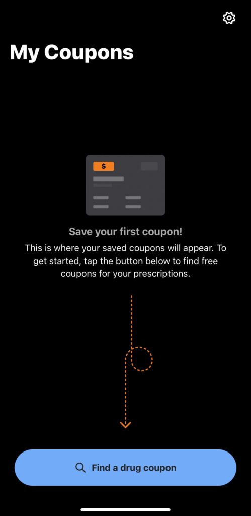 My Coupons on the Optum Perks mobile app