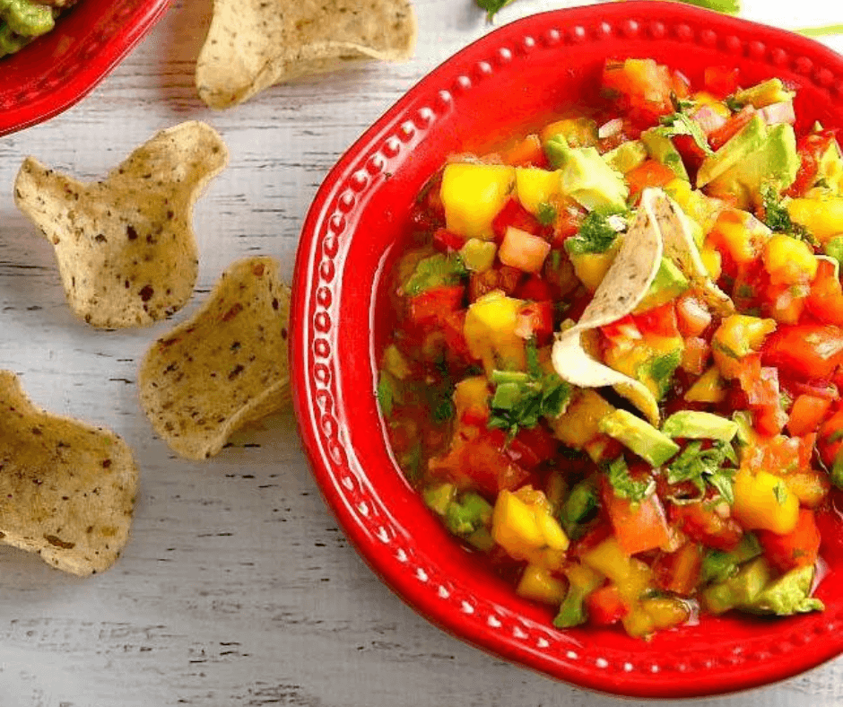 Avocado Mango Salsa - 10 Tasty Avocado Recipes Everyone Will Love