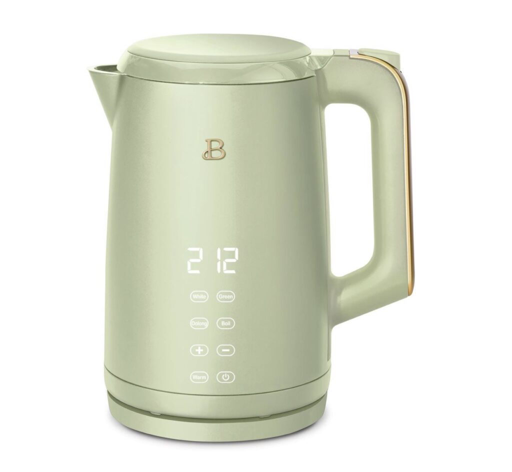 1.7L One-Touch Electric Kettle Beautiful by Drew Barrymore Kitchenware 