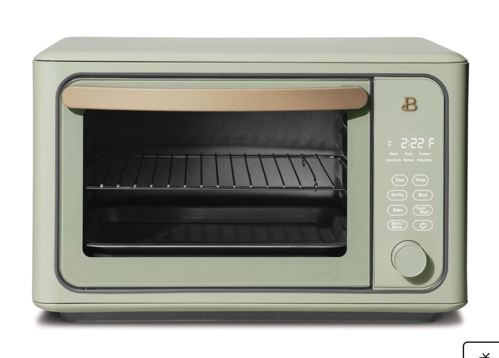 6 Slice Touchscreen Air Fryer Toaster Oven Beautiful by Drew Barrymore Kitchenware 