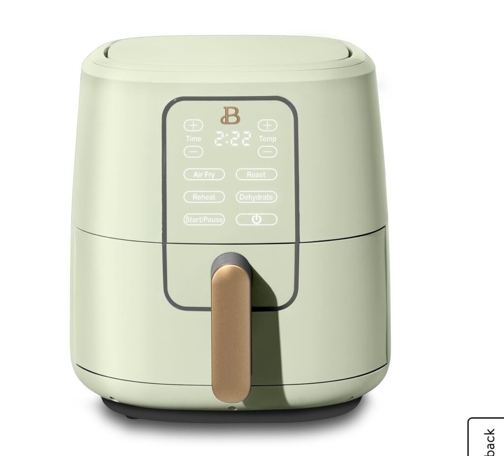 6 Quart Touchscreen Air Fryer Beautiful by Drew Barrymore Kitchenware 