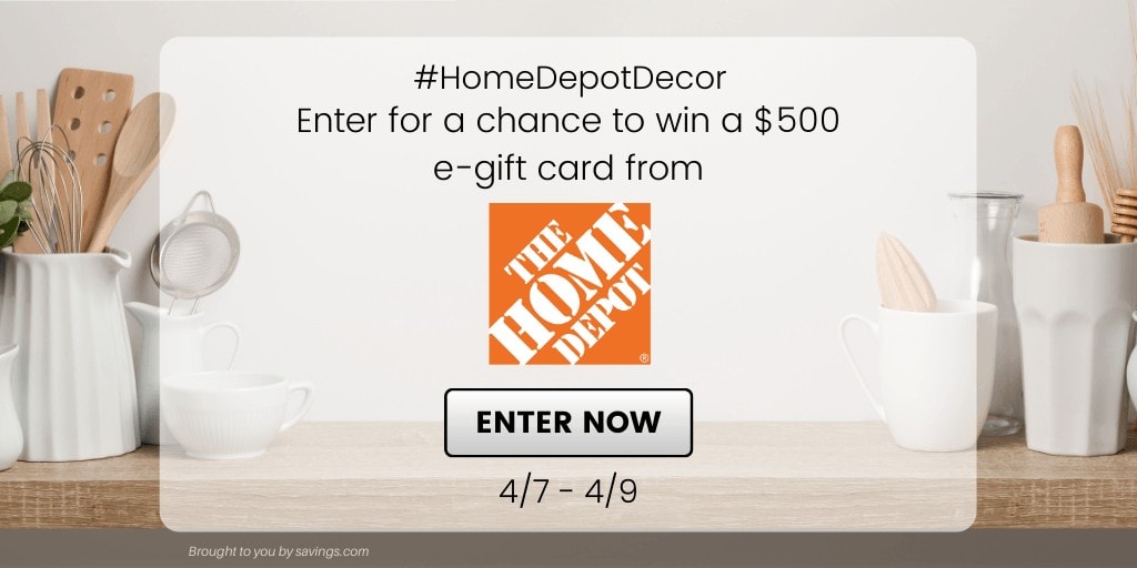 Home Depot Sale Alert on Stunning Outdoor Decor and More!
