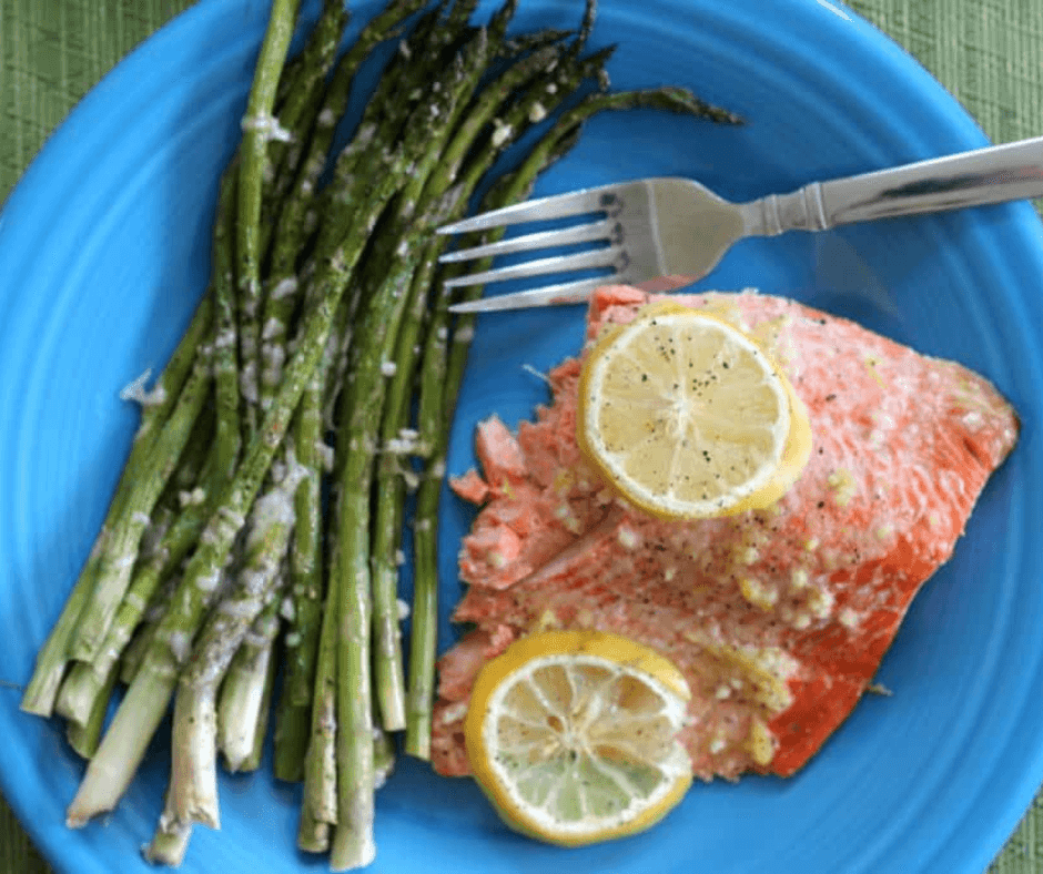 Baked Salmon Lemon Garlic - Sheet Pan Recipes