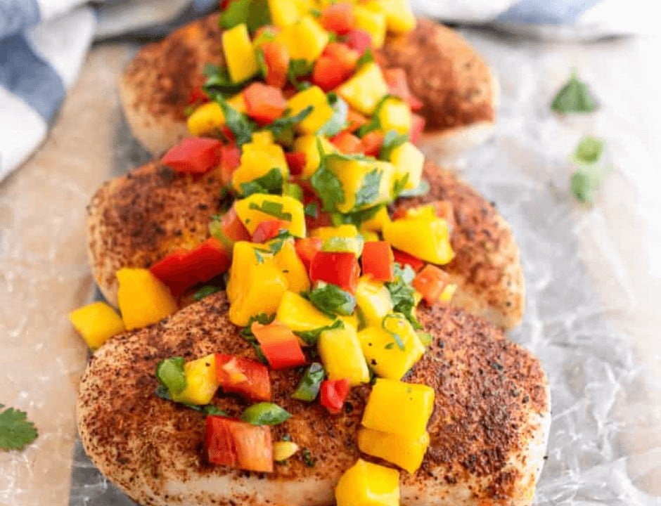 Chicken with Mango Salsa - Delicious Mango Recipes