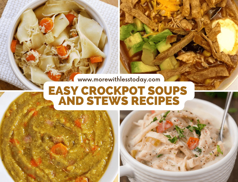 Easy Crockpot Soups and Stews Recipes