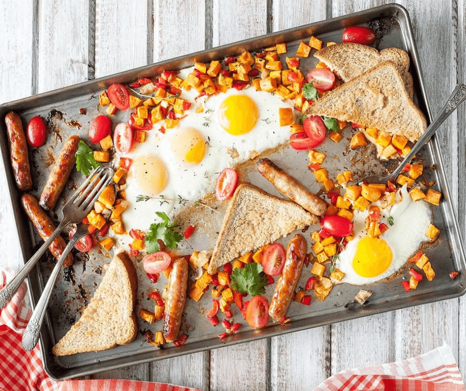 Sheet Pan Full Breakfast