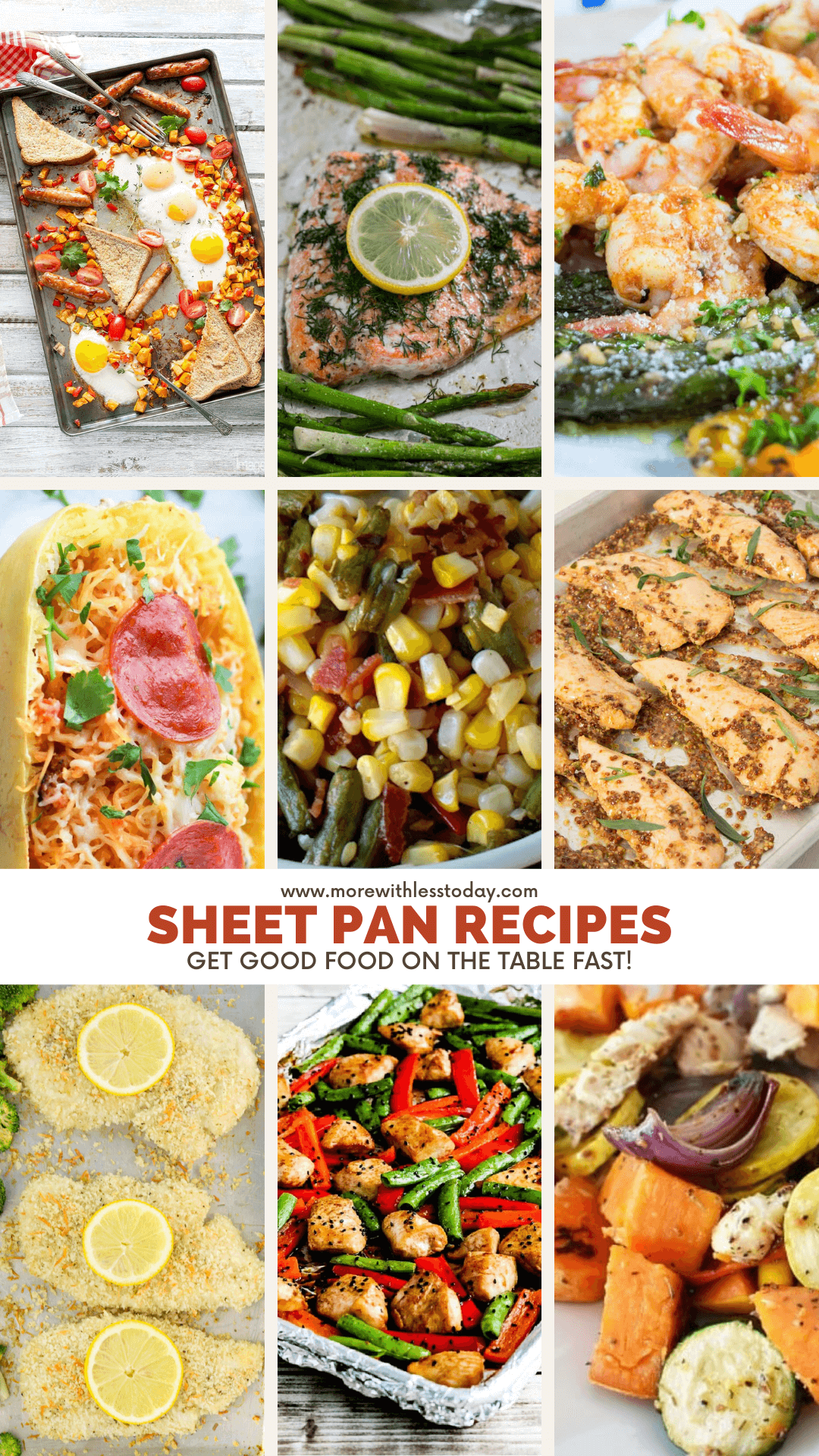 Sheet Pan Recipes - PIN