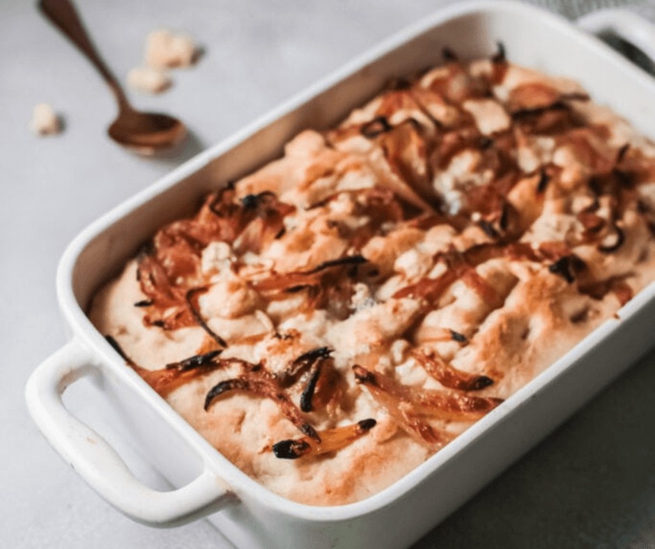 Caramelized Onion Focaccia Bread