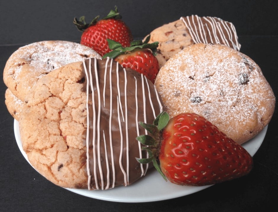 Chocolate Covered Strawberry Cookies