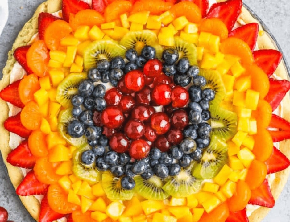 Easy Fruit Pizza