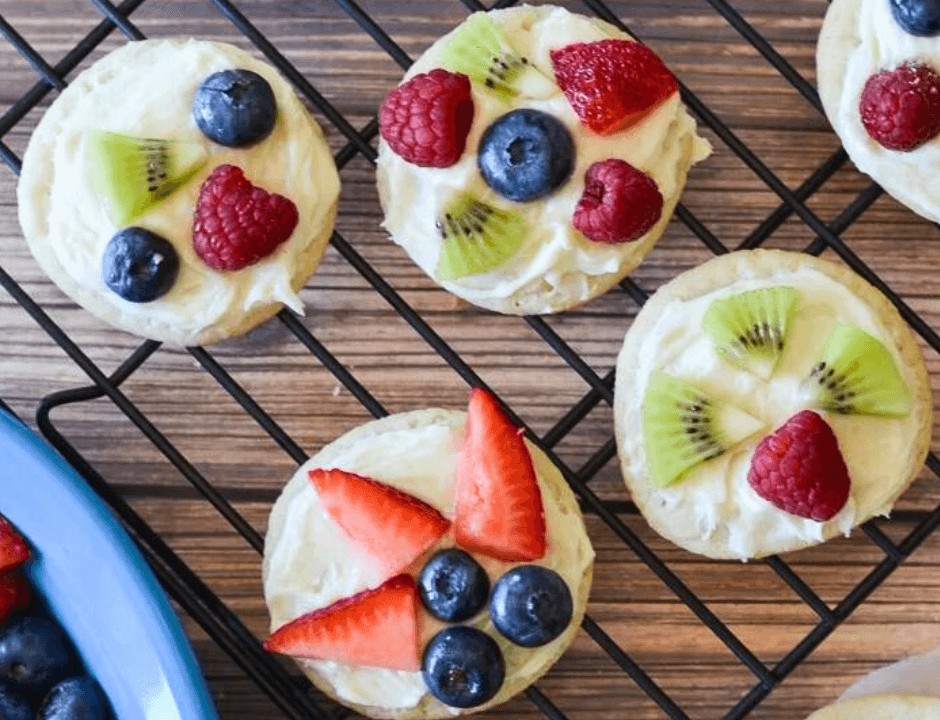 Fruit Pizza Cookies