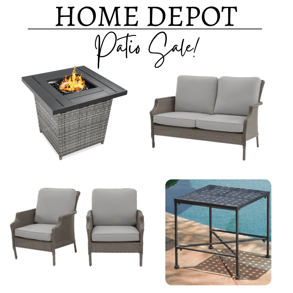 Save Up To 70 On Patio Furniture At Home Depot Ships Free More With Less Today