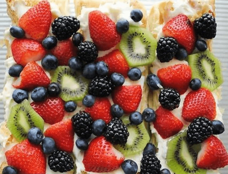 Puff Pastry Fruit Pizza