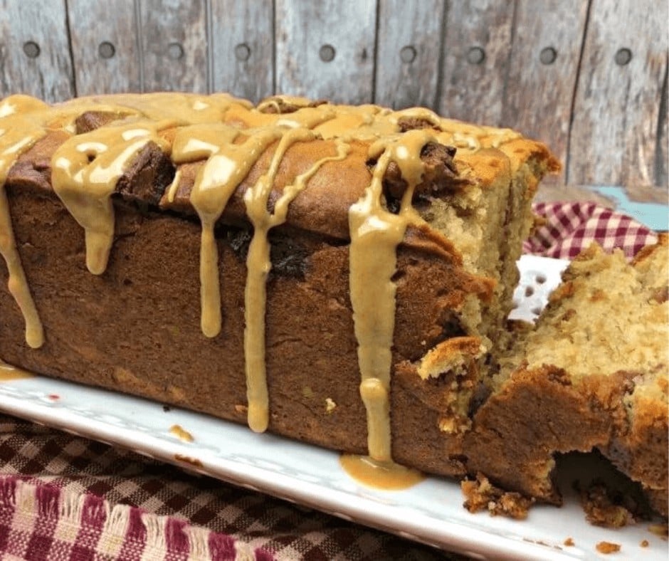 Peanut Butter Banana Bread Recipe