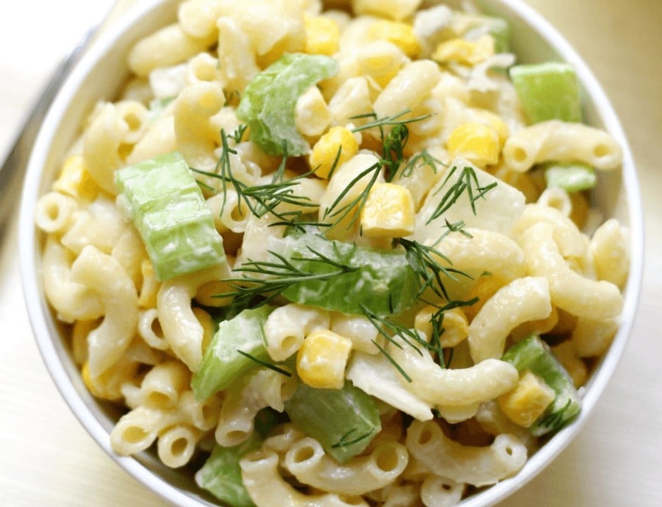 Summer Corn Macaroni Salad