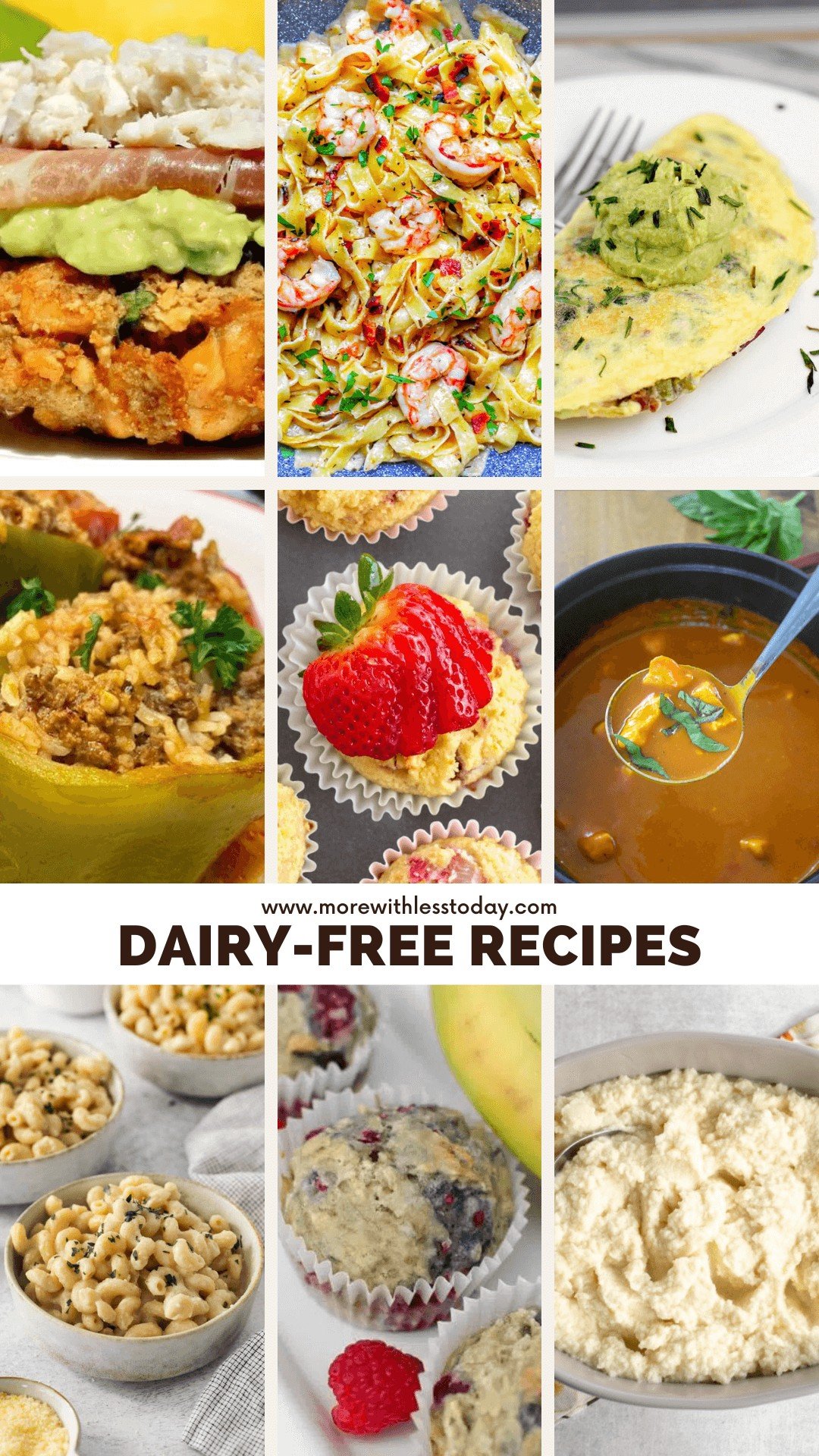 Dairy-Free Recipes - PIN