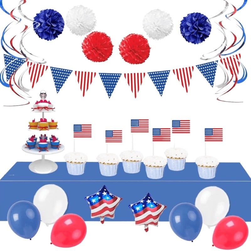 Great 4th of July Party Decorations - 4th of July Home Decorating Ideas