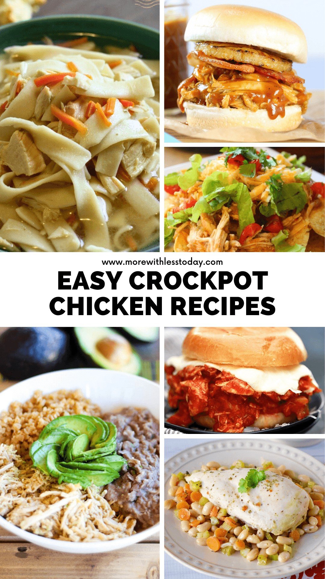 Crockpot Chicken Recipes - PIN