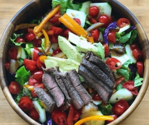 Fajita Steak Salad