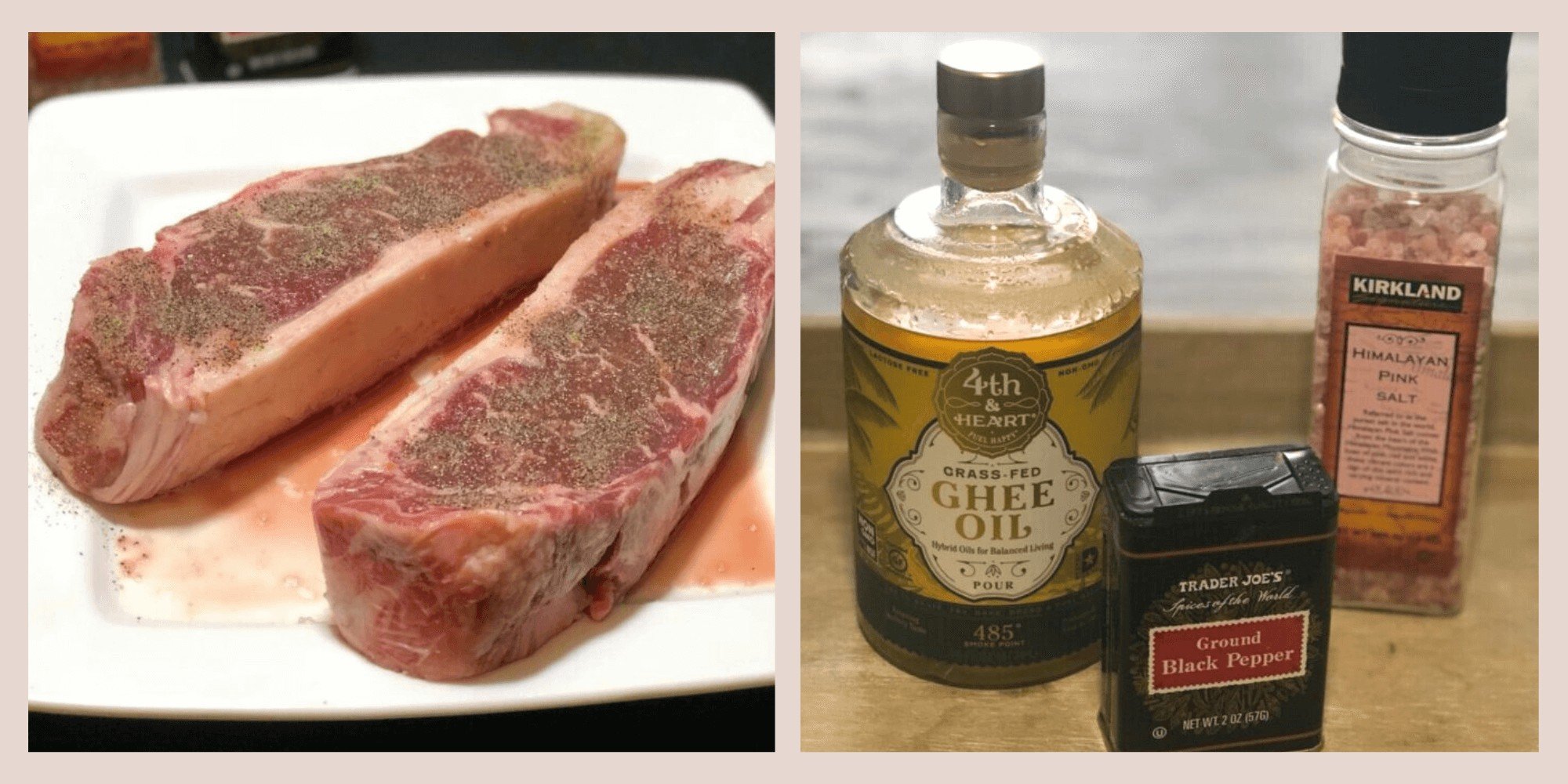 Ingredients for How To Cook Steak on a Cast Iron Skillet