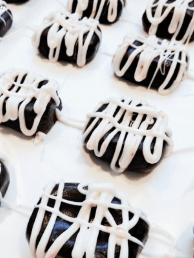 Candy Cane Chocolate Fudge Squares Recipe