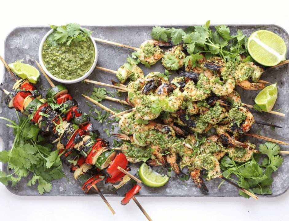 Chimichurri Grilled Shrimp