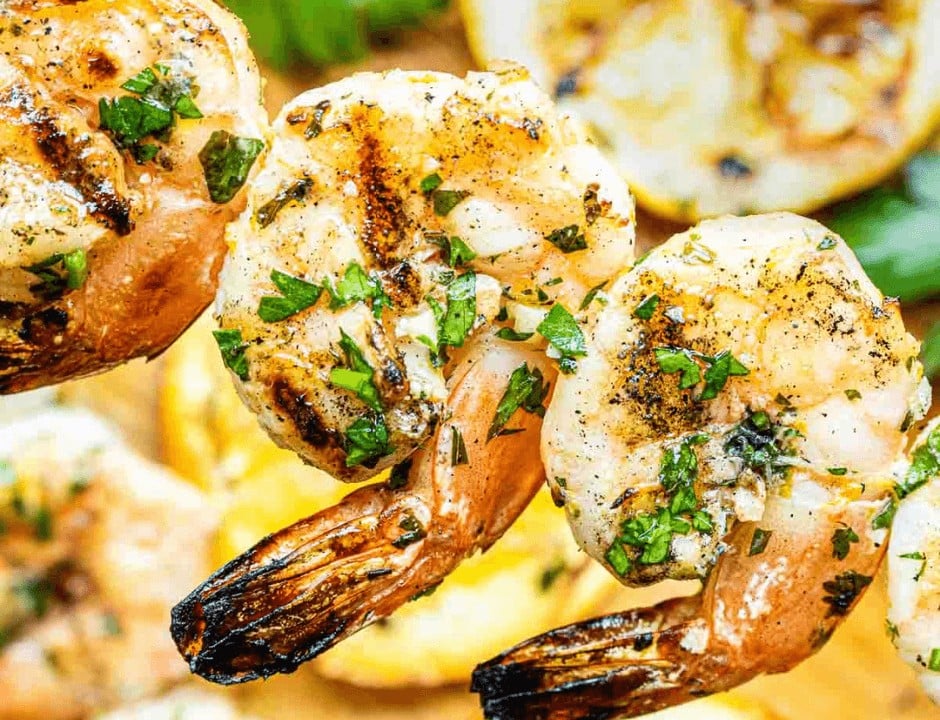 Citrus Marinated Grilled Shrimp