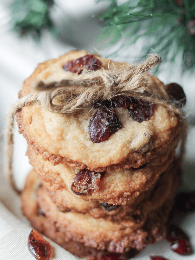 Cranberry & Almond Cookie Recipe