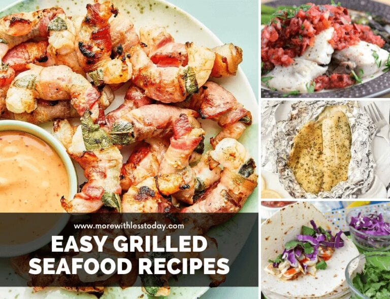 16 Easy Grilled Seafood Recipes - Swordfish, Salmon, Mahi Mahi, Shrimp