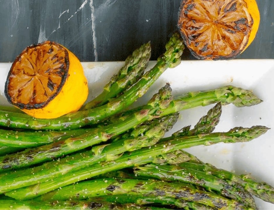 Grilled Asparagus with Lemon