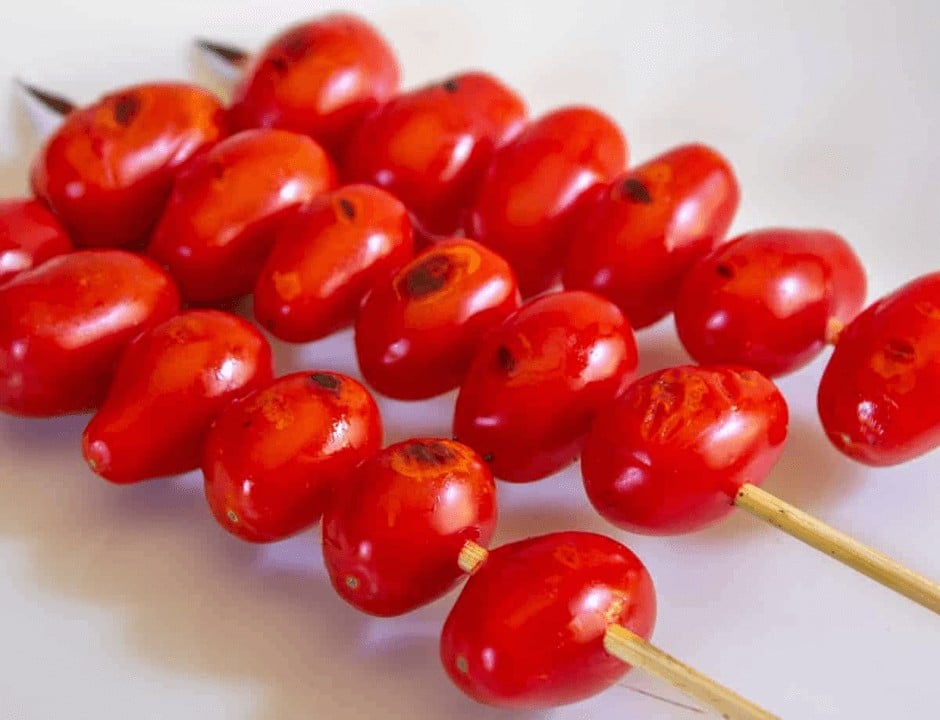 Grilled Cherry Tomatoes