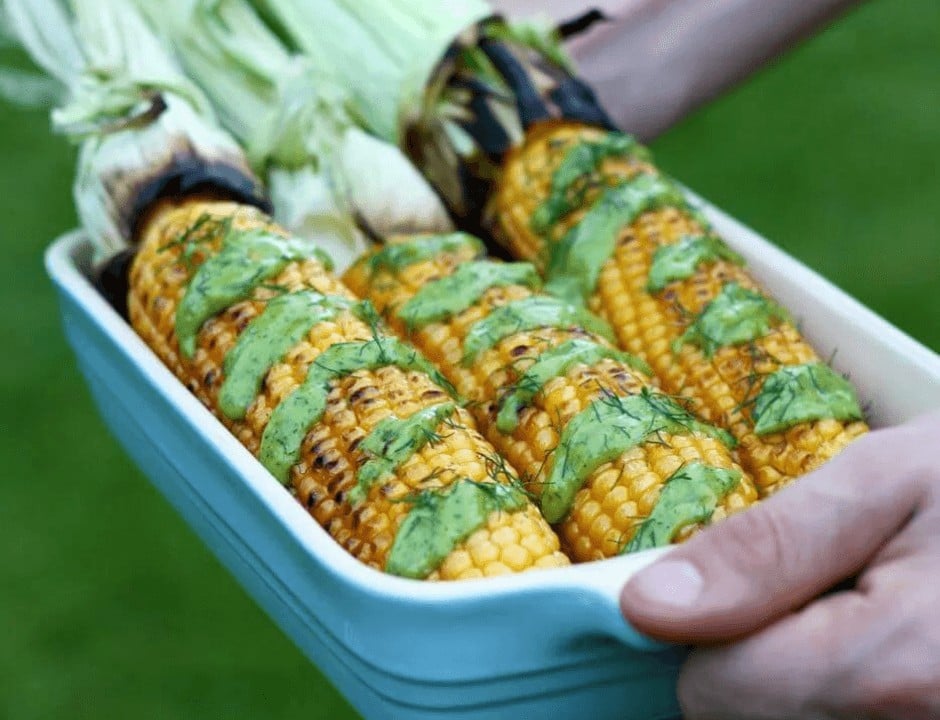 Grilled Corn on the Cob