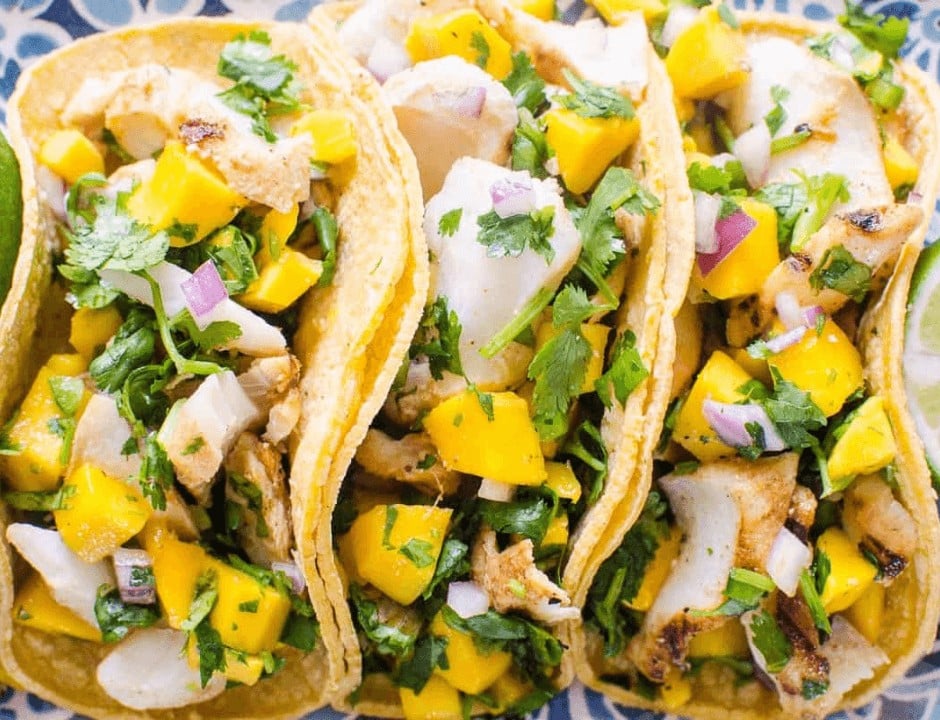 Grilled Fish Tacos - Grilled Seafood Recipes.