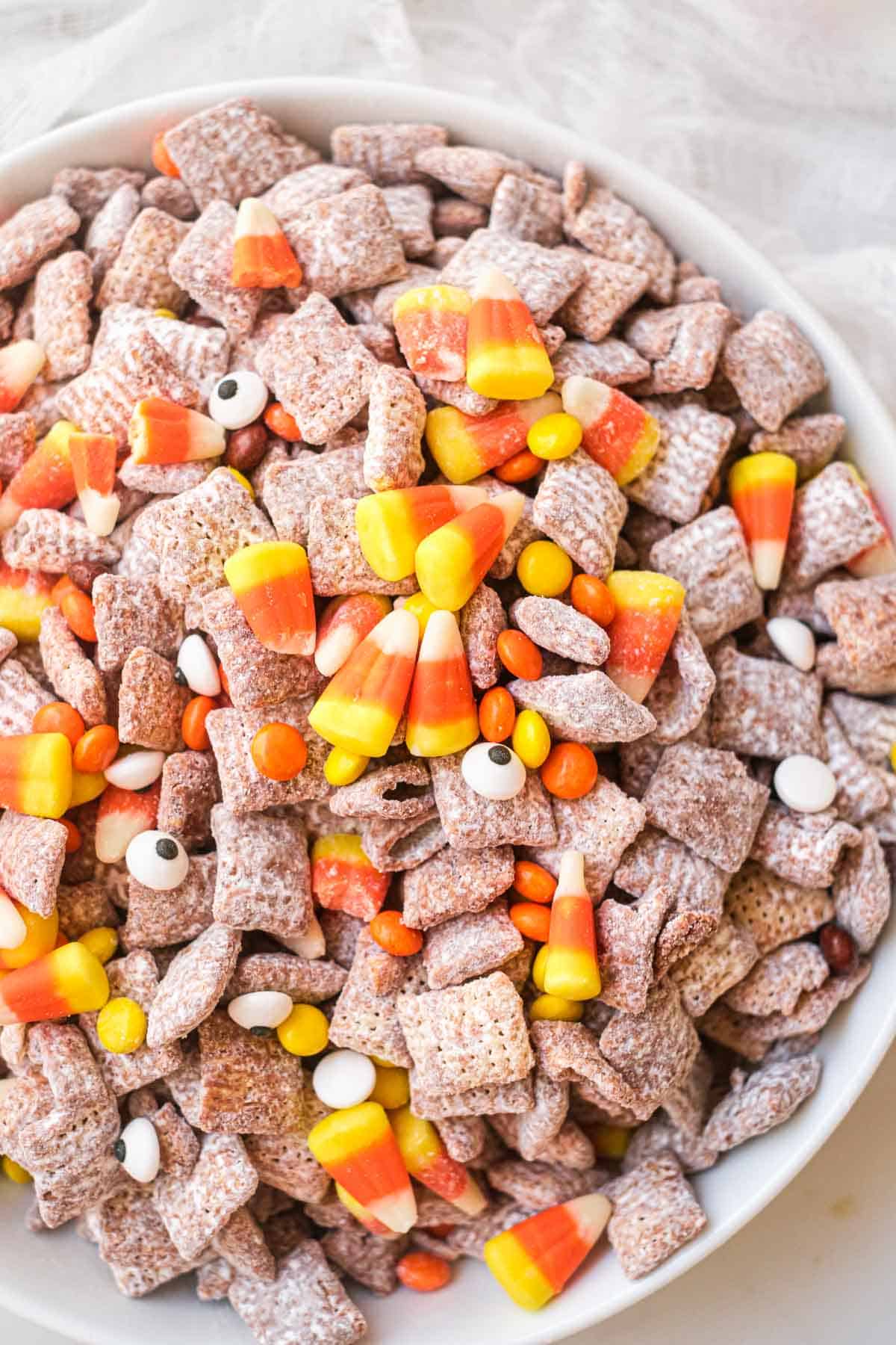 Halloween Party Treats - Halloween Puppy Chow