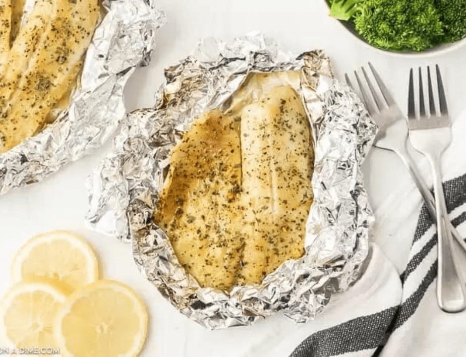 Lemon Pepper Grilled Tilapia